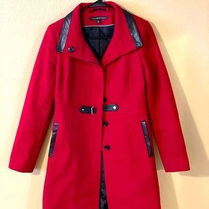 Red Via Spiga Trench-coat